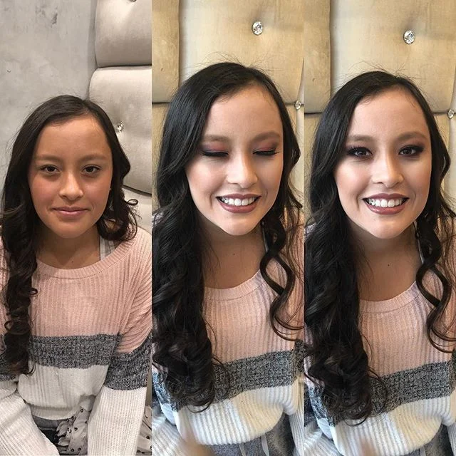 My sweetheart client 💕@socialdrylounge #makeupartist #beauty #partytime #mua #makeup