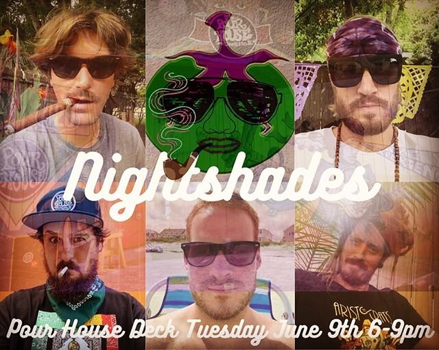Come groove with us tonight @chspourhouse ! Three hours of improv jams and good vibes. #nightshadesmusic #jamtronica #jambands #soulfunk