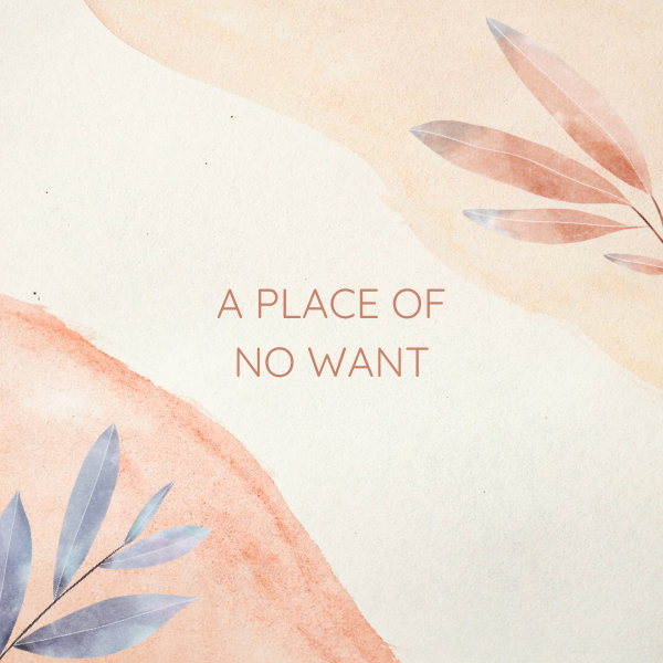 A Place of No Want