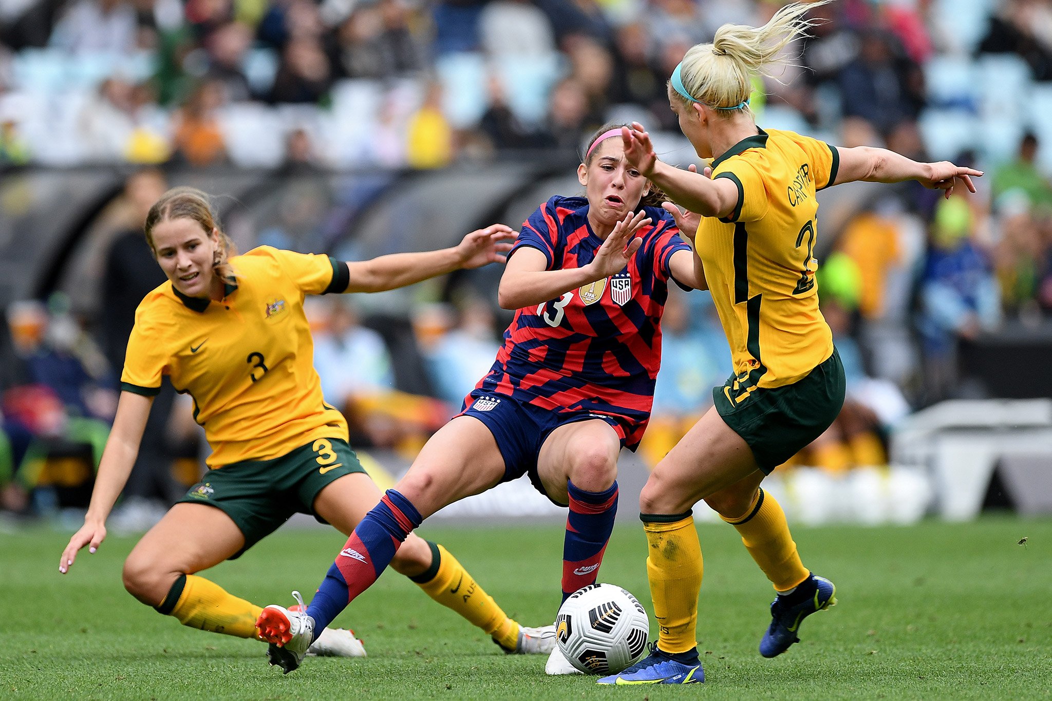 2021 Women's International - Australia v USA