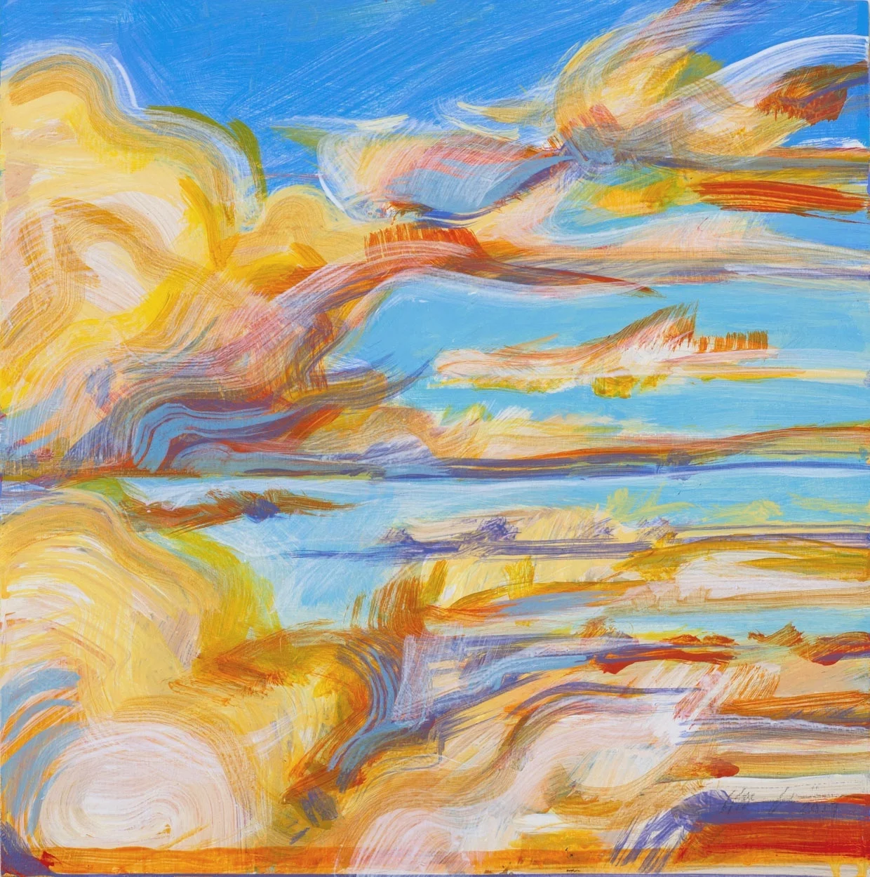 Sunset in the Clouds