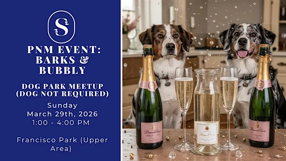 PNM Event: Barks &amp; Bubbly