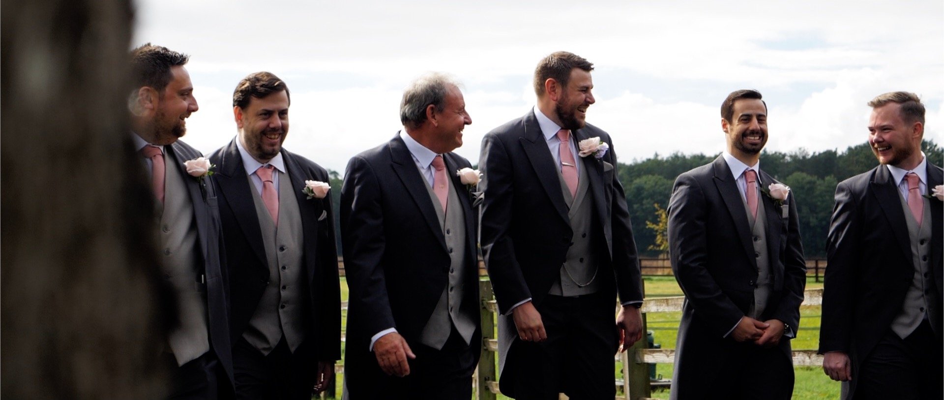 The groomsmen walking wedding video Essex.jpg