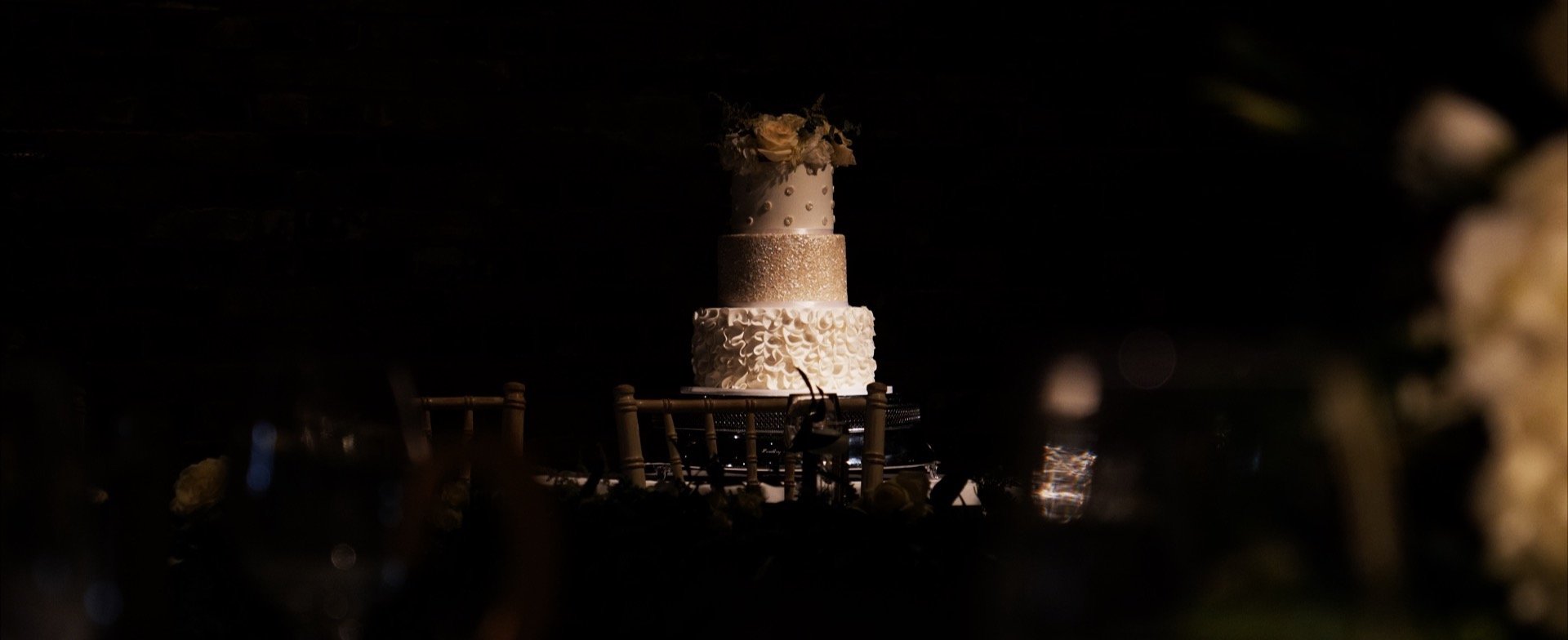 Cooling castle wedding cake video.jpg