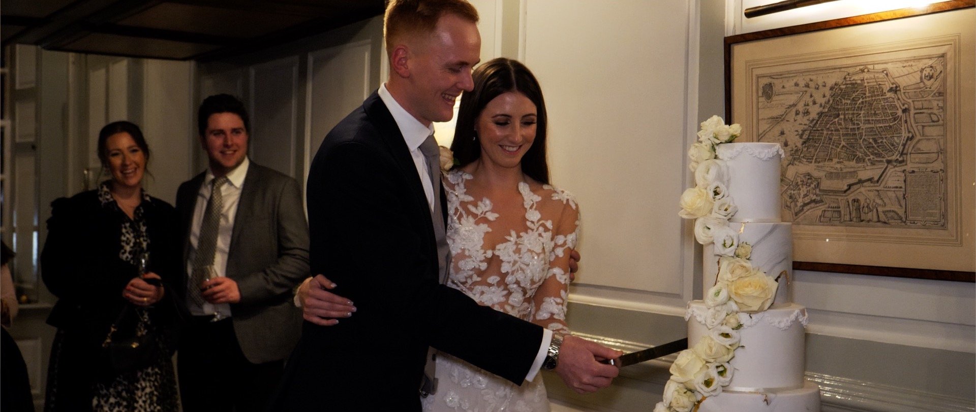 Cutting the cake at Gosfield Hall Essex video.jpg