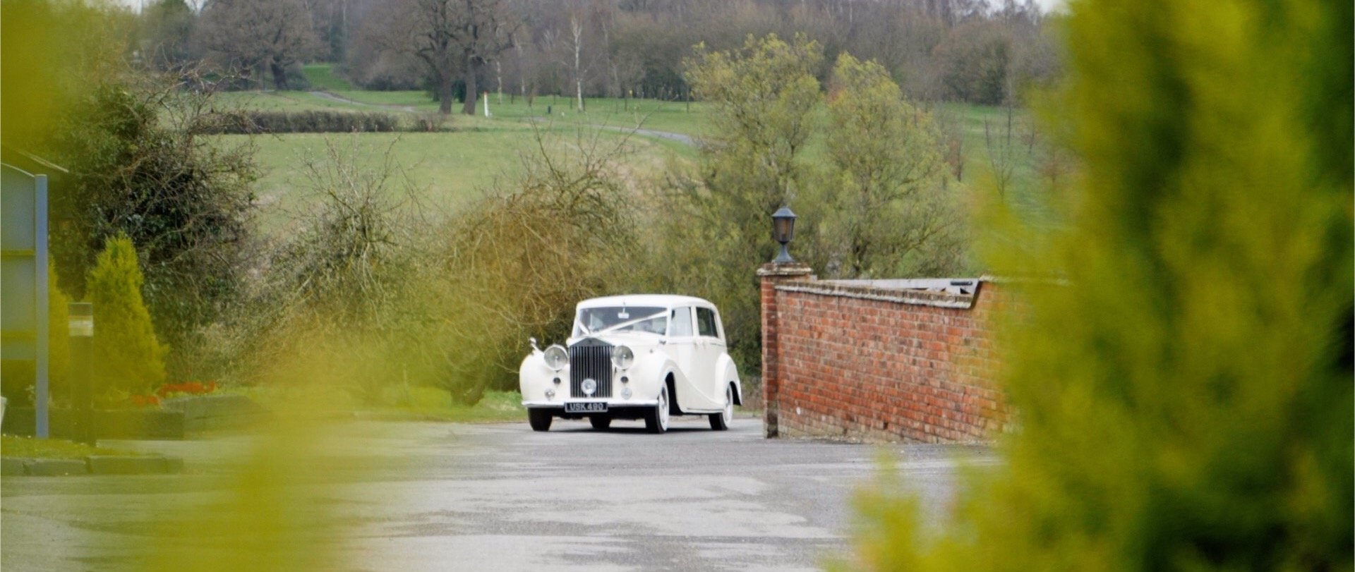 Wedding car at Crondon Park Essex Video.jpg