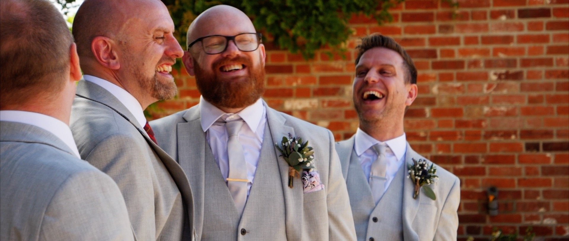 Happy groomsmen at Apton Hall video .jpg