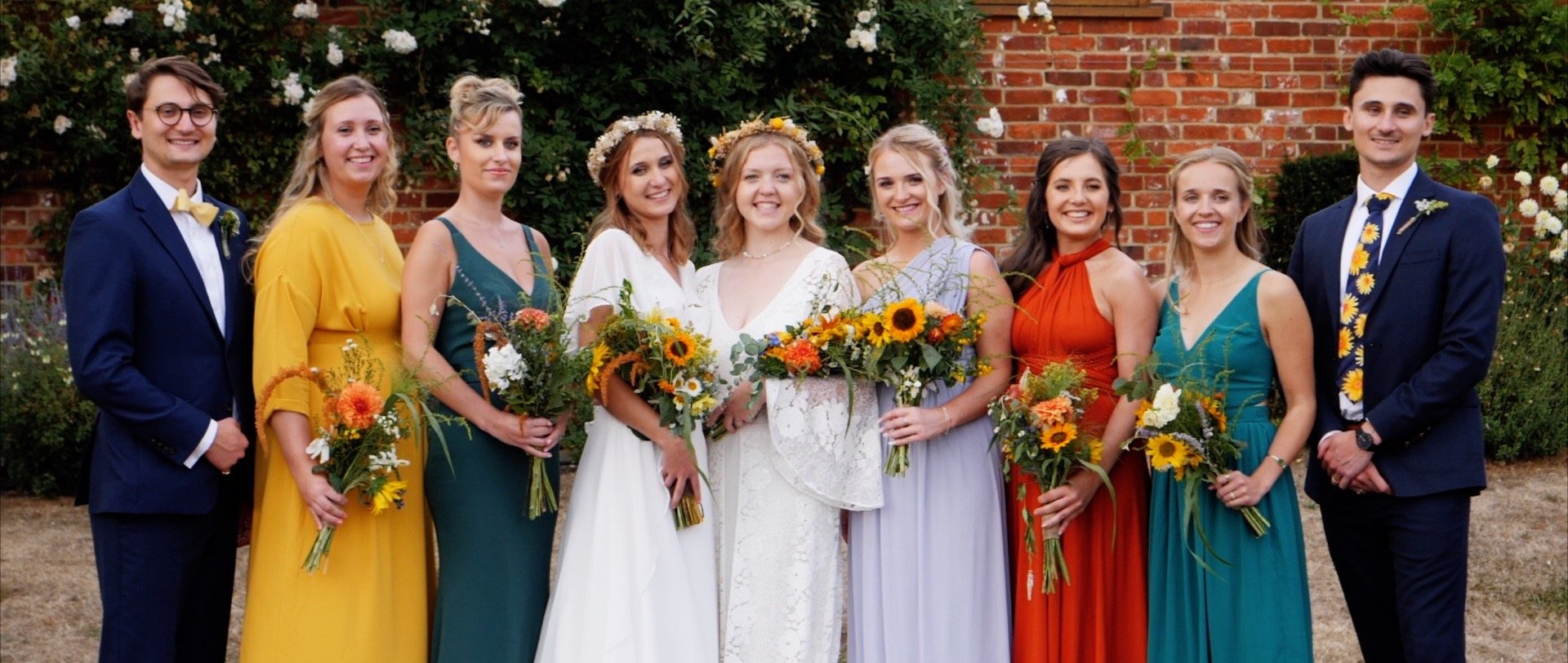 The wedding party at Apton Hall videos by 3 cheers media.jpg
