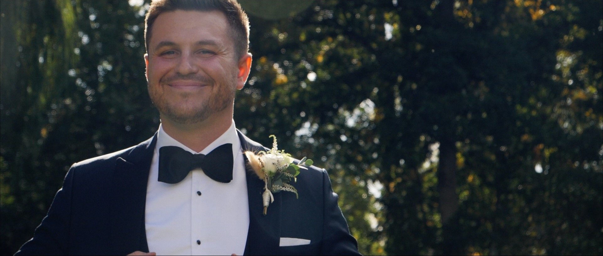 Handsome groom wedding video Essex .jpg