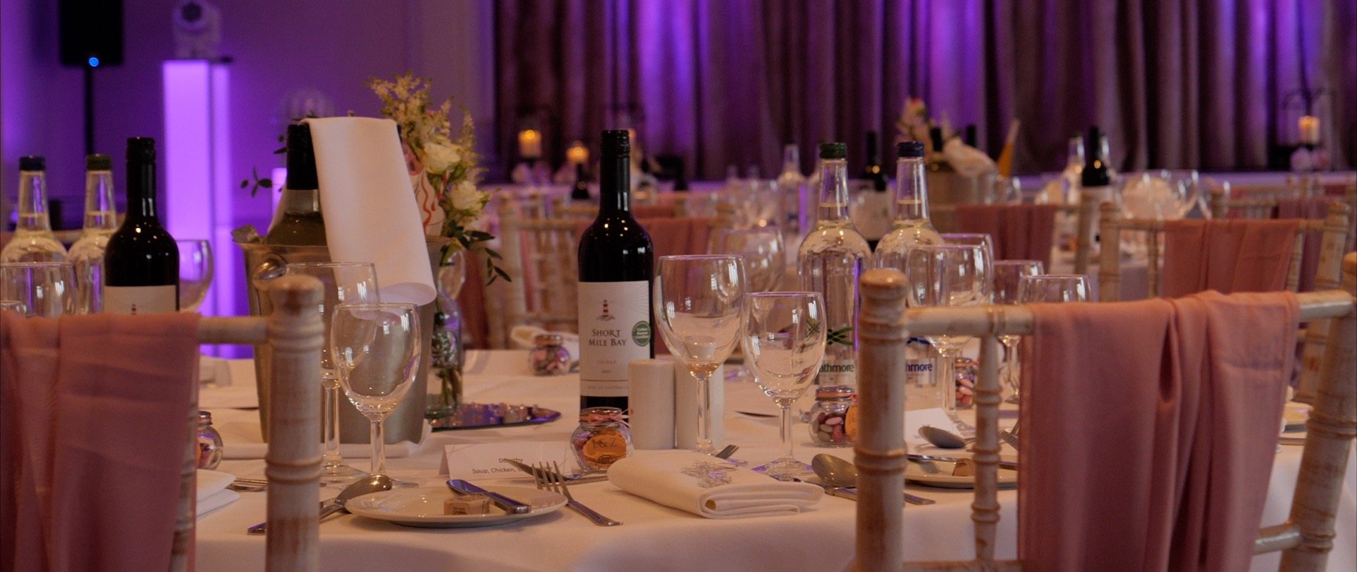 Hanbury Manor Marriott wedding breakfast set up.jpg