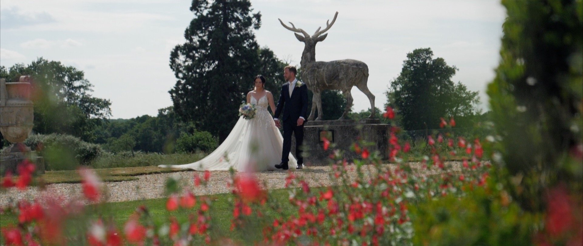 Beautiful grounds to walk around at Gosfiled Hall - Essex wedding venue.jpg