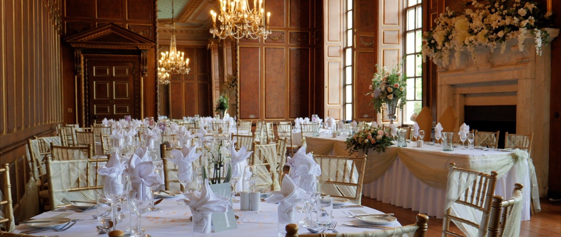 The wedding breakfast at Gosfield Hall.jpg