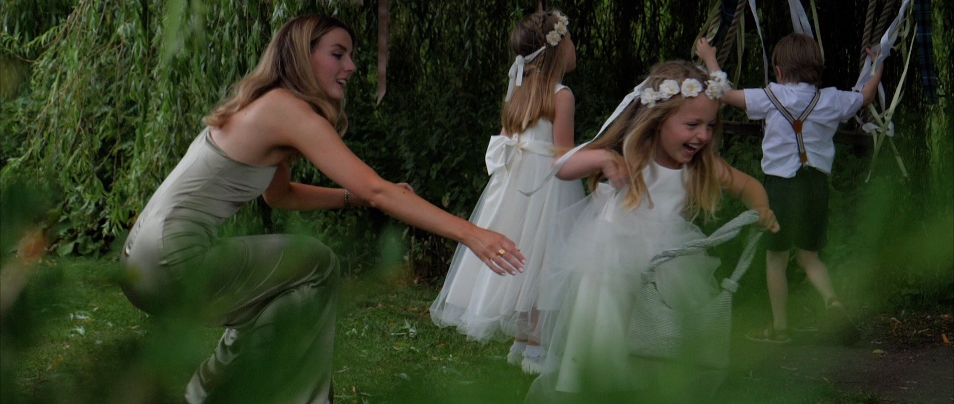 Children exploring the Great Lodge grounds - Essex wedding venue -3 Cheers Media.jpg