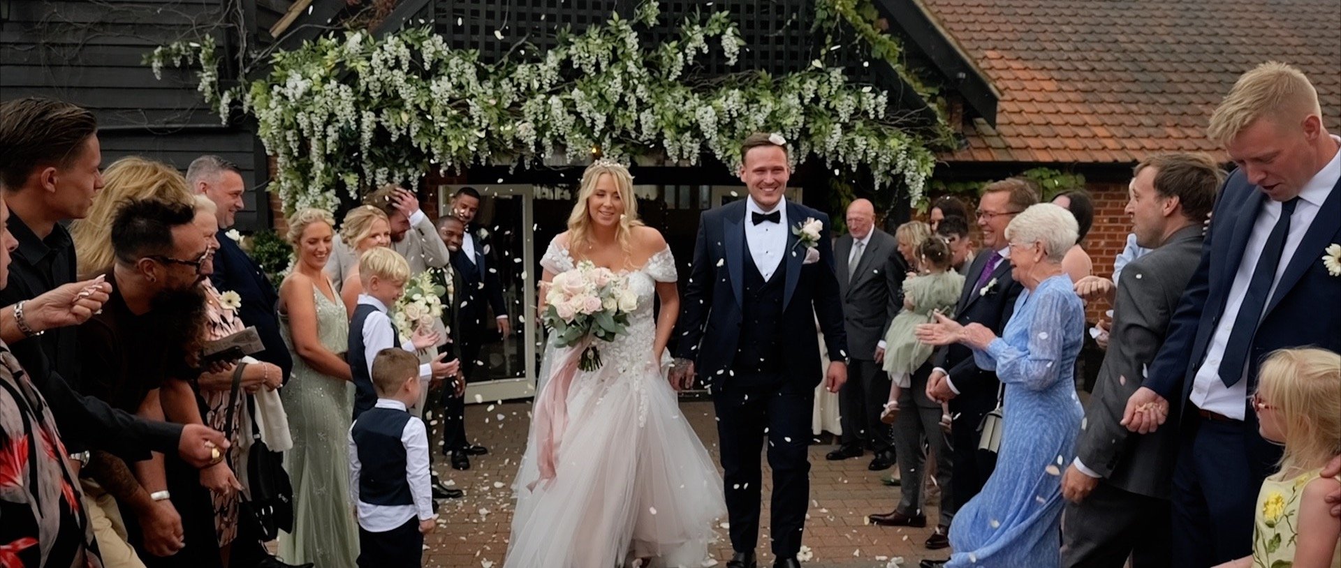 Crondon Park Wedding Videography - 3 Cheers Media - Just Married.jpg