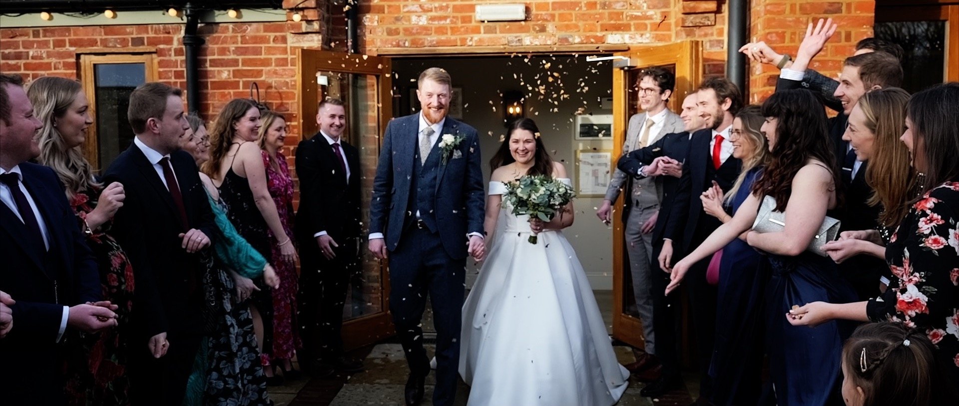 Apton Hall Wedding Videography - 3 Cheers Media - confetti.jpg