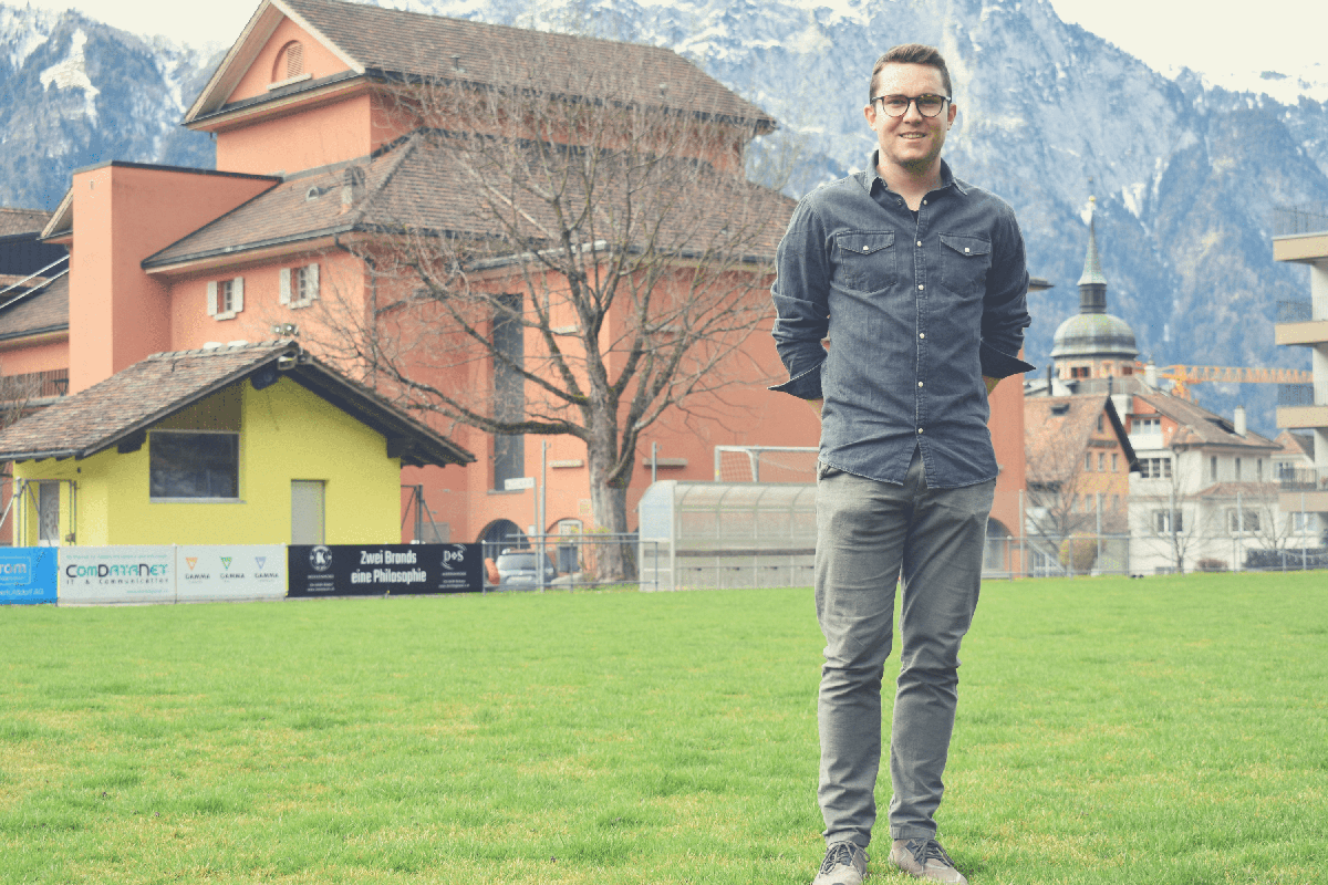 Der Kämpfer im Sturm