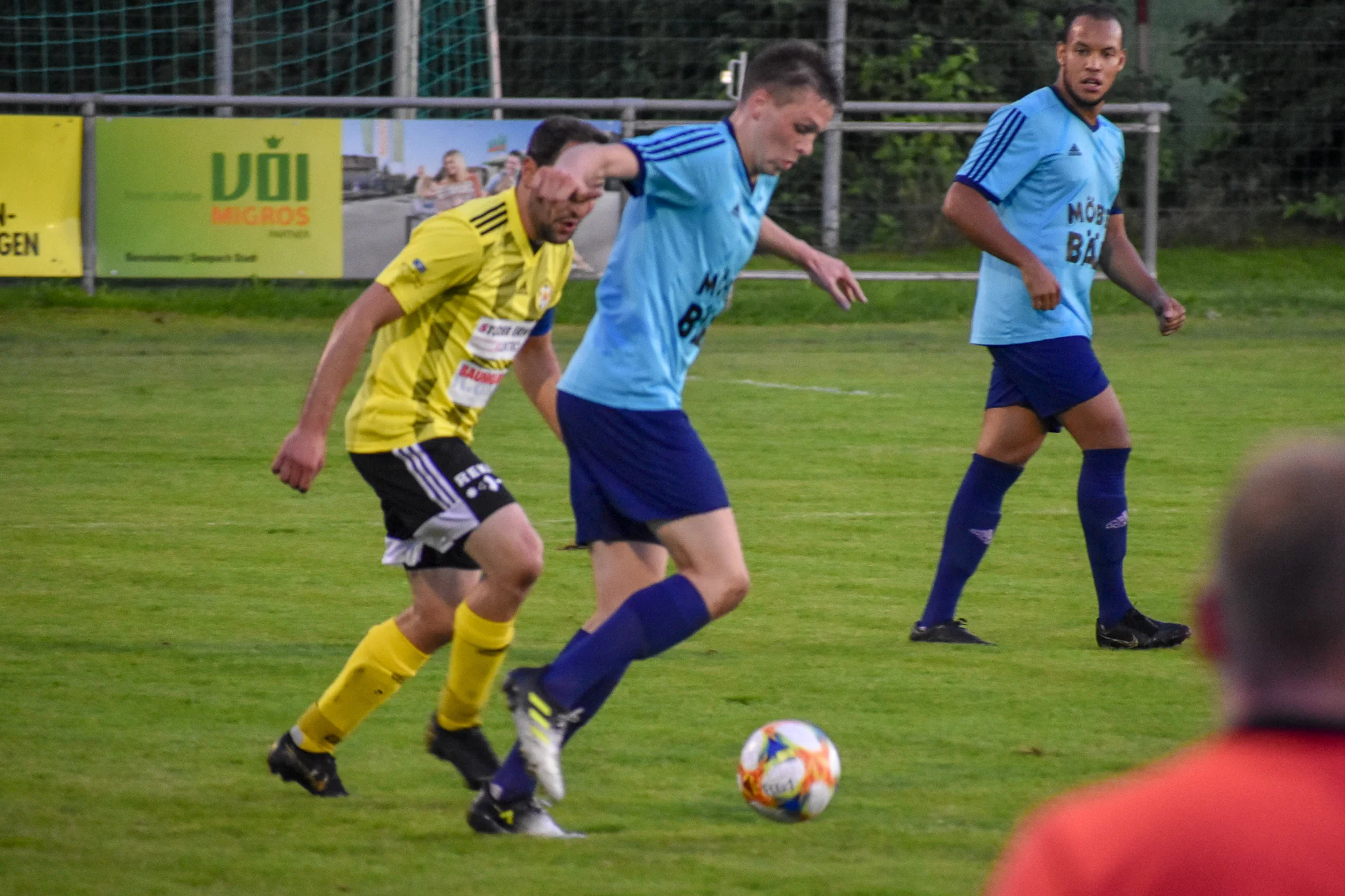Pirmin Baumann war auch gegen Gunzwil ein Aktivposten. Foto: FC Altdorf
