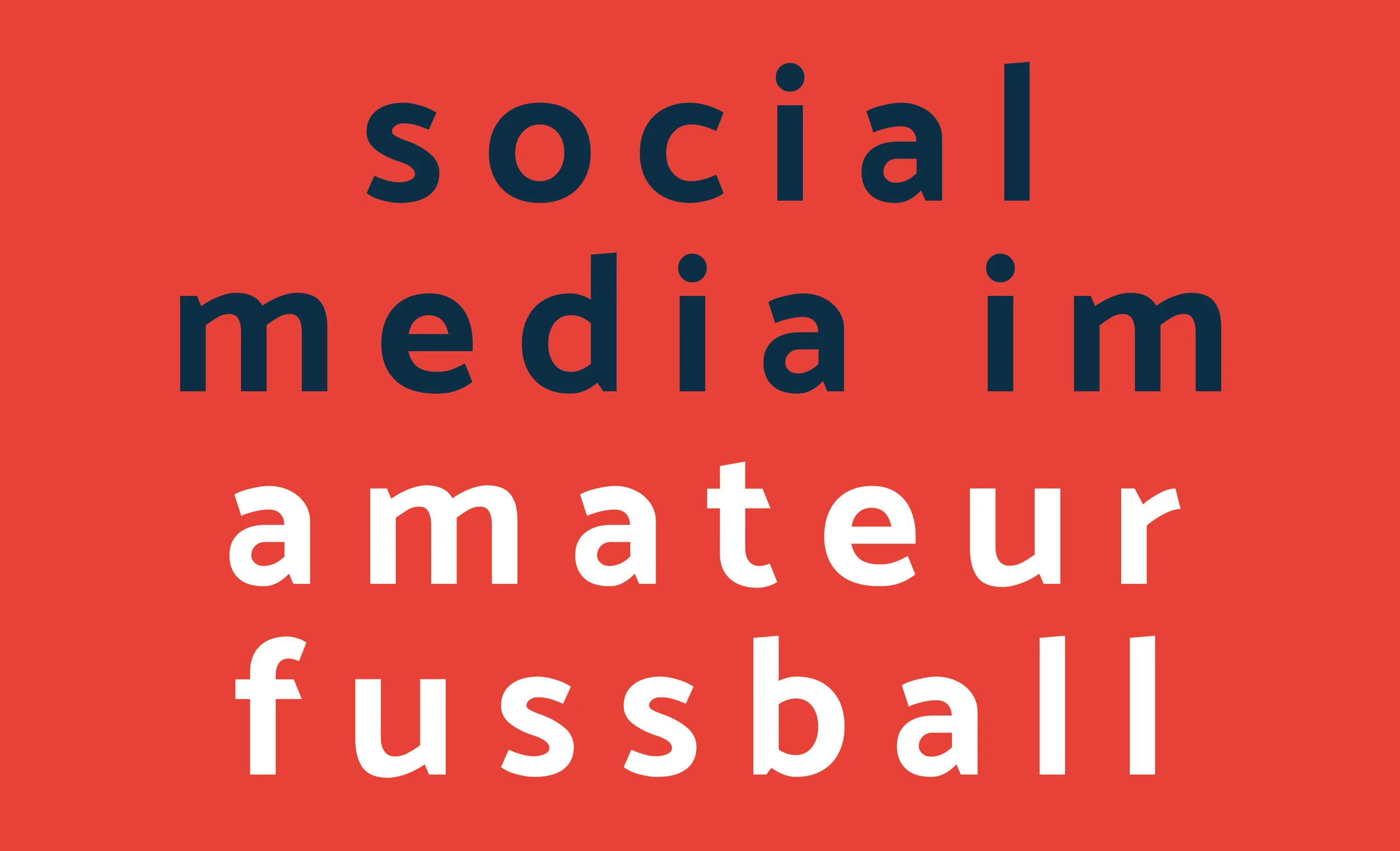 Social Media im Amateurfussball