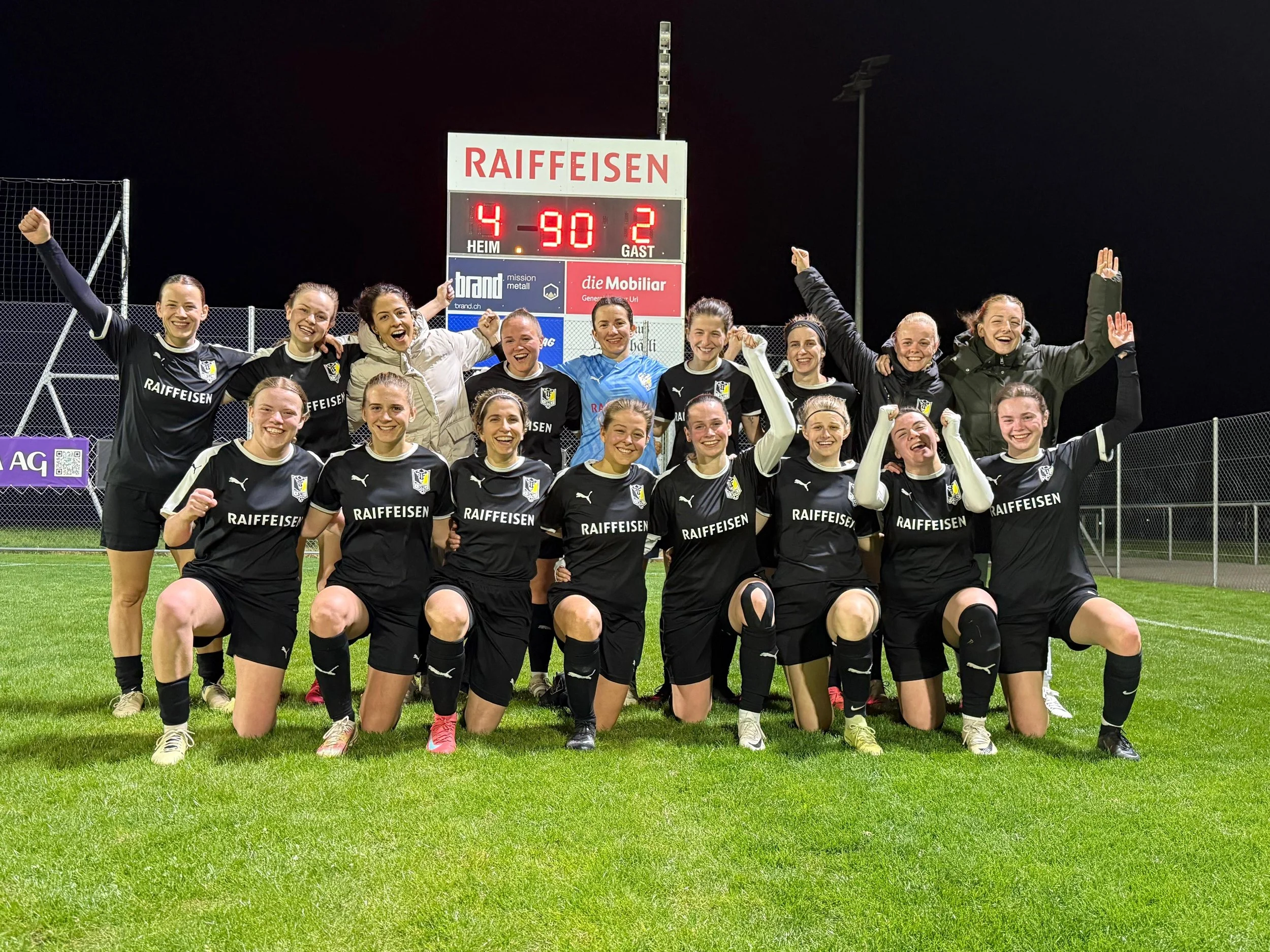 Team Uri Frauen I: Auswärtssieg gegen den Leader!