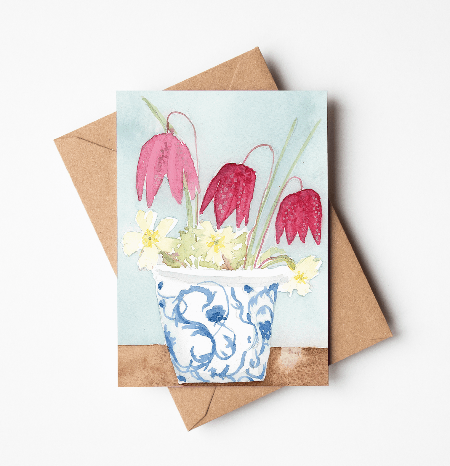 Fritillaries and primroses in a pot mock up.png