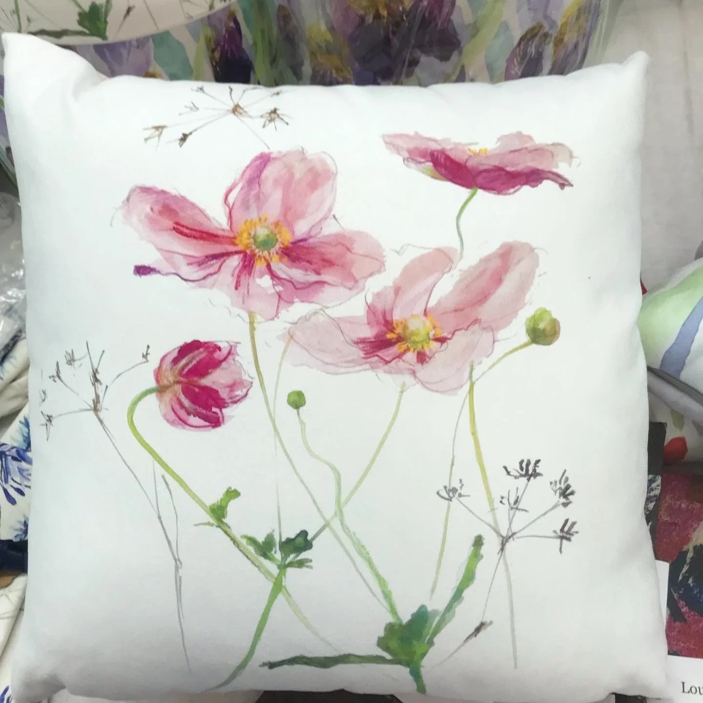 Japanese Anemone cushion.JPG