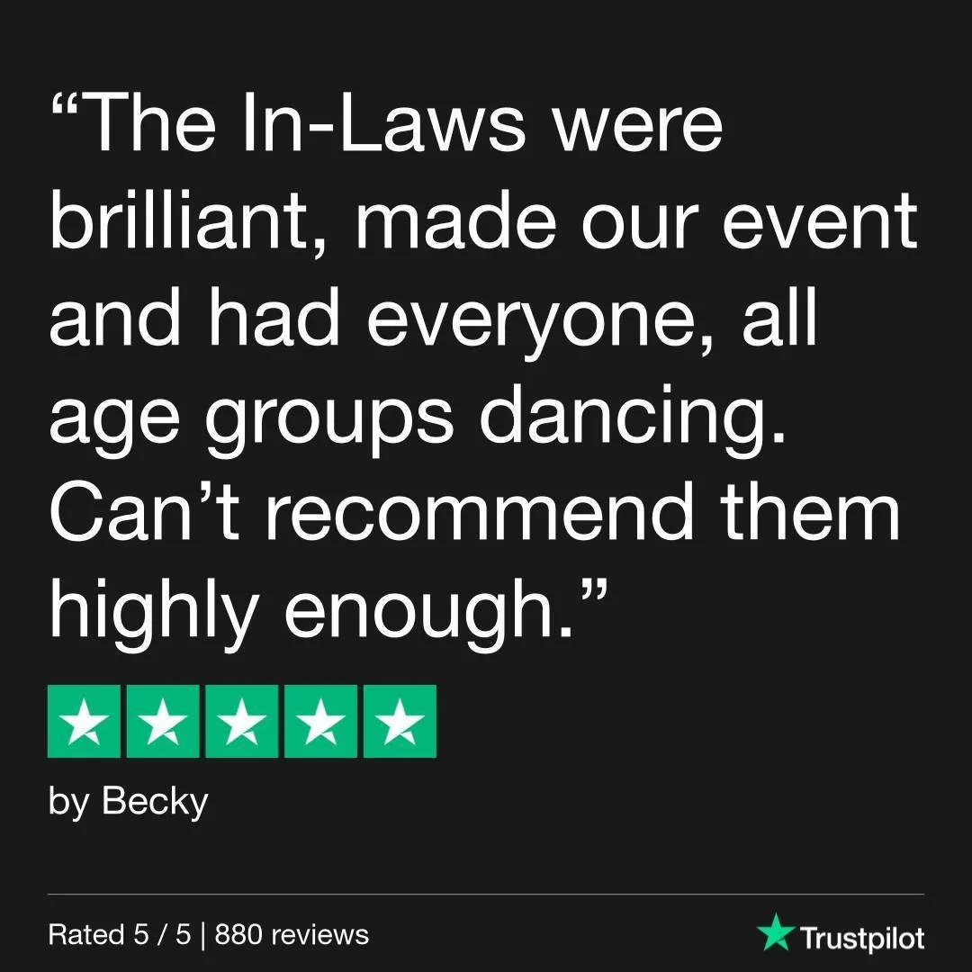 Thanks Becky 🥳

Review via @functioncentral's Trustpilot. 

#partyband #functionband #trustpilotreviews