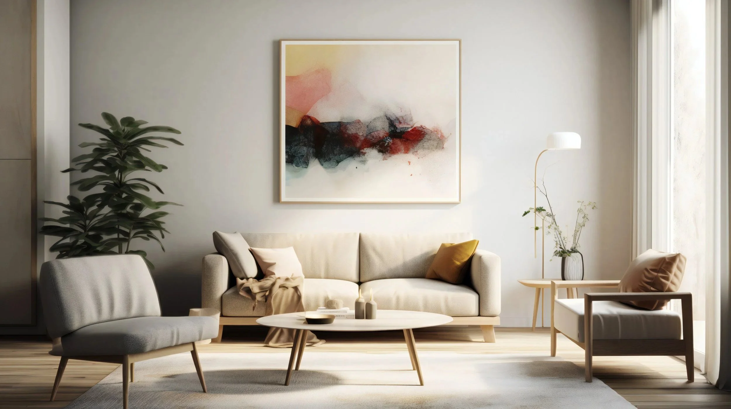 What to do with awkward space in your living room