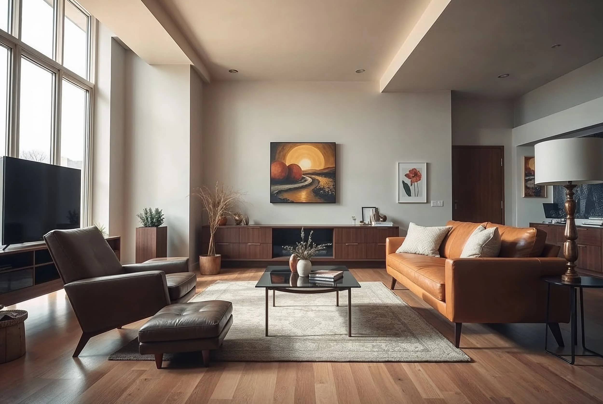 How to decorate an awkward space