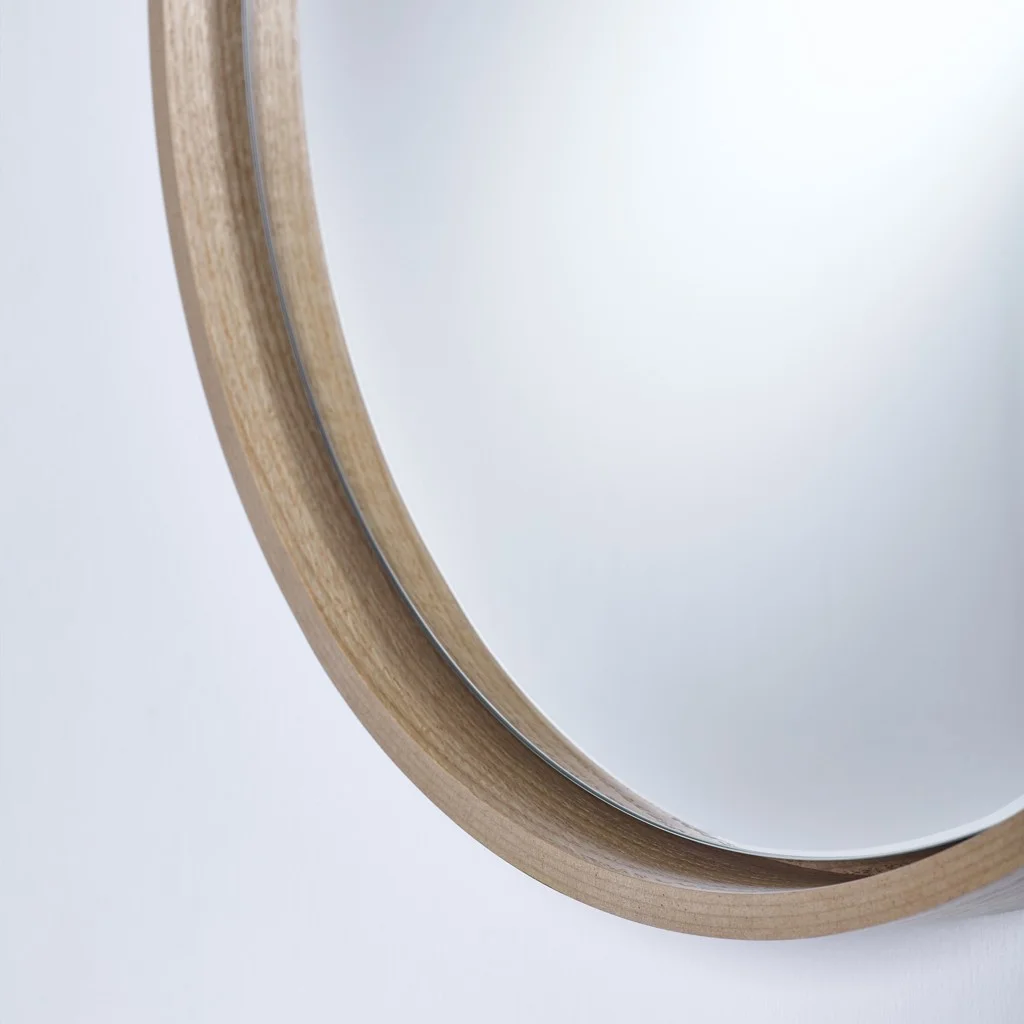 Deknudt Radius Round Mirror