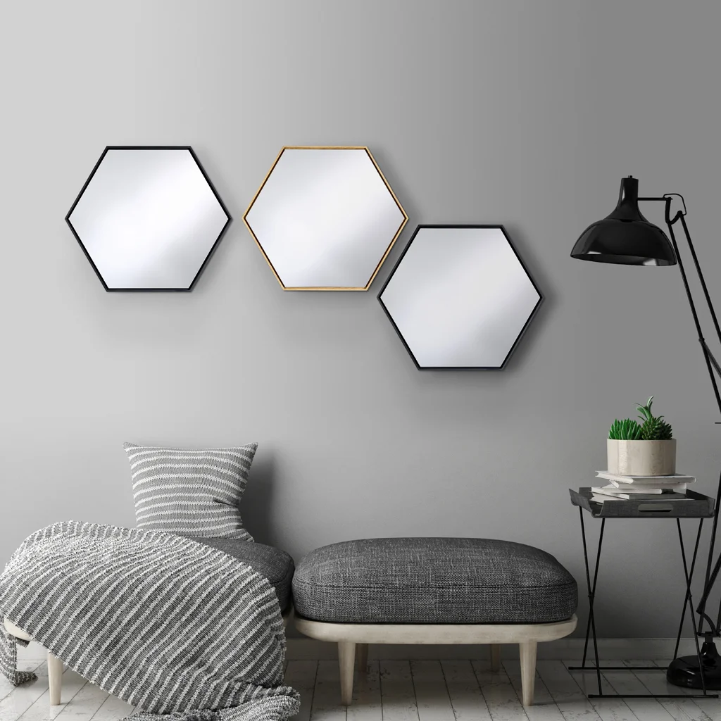 Deknudt Lina Hex Mirror