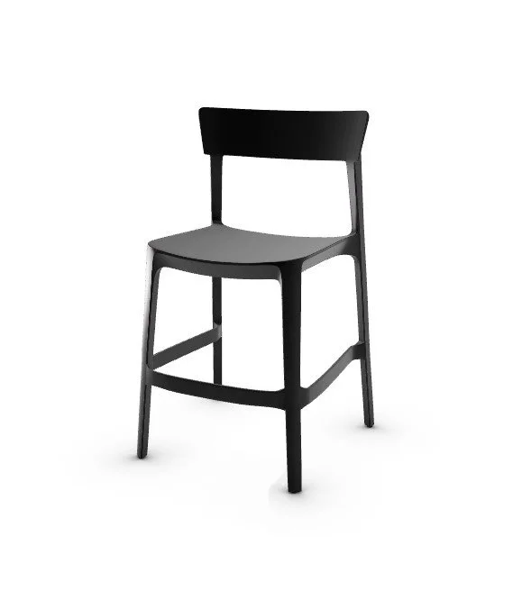 Calligaris Skin Barstool CS1843 — Iroka Interiors