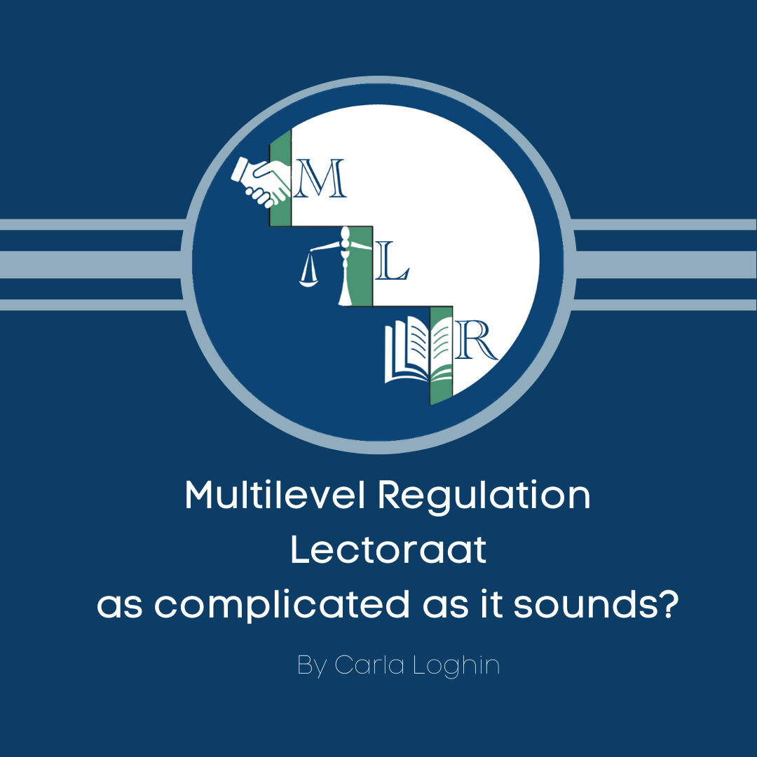 Multilevel Regulation Lectoraat– as complicated as it sounds?