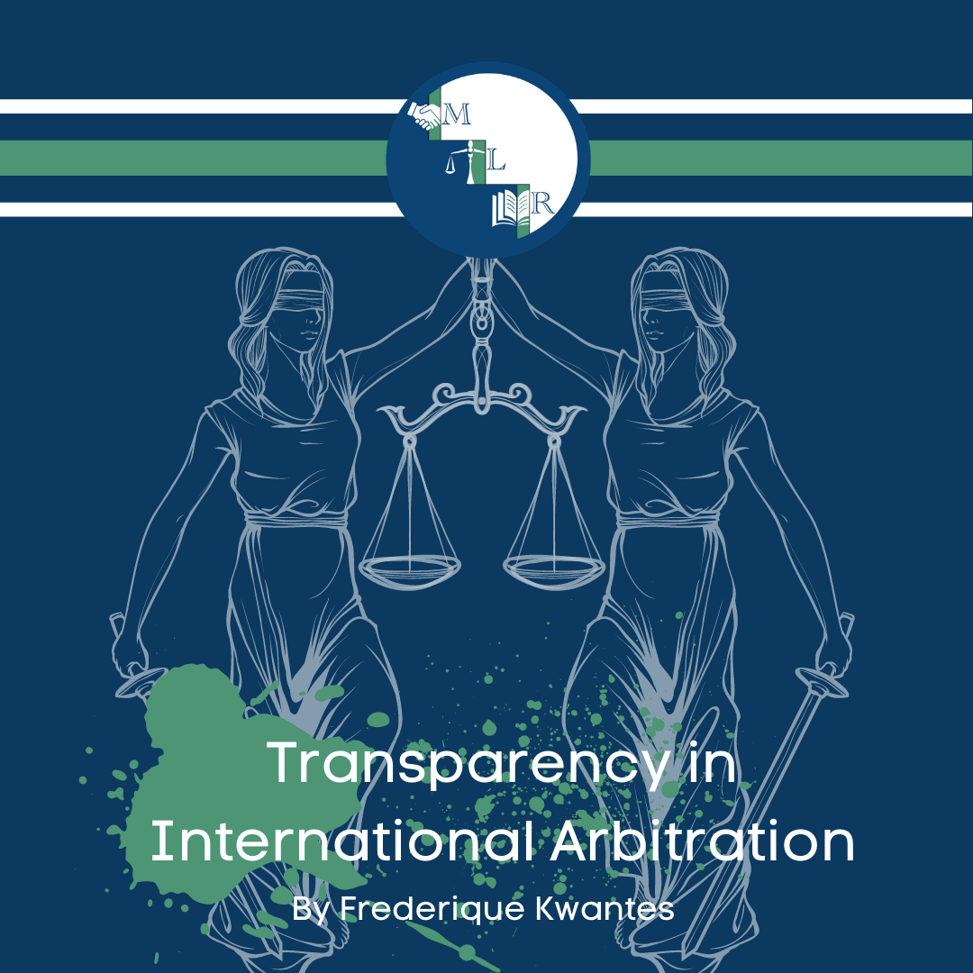 Transparency in International Arbitration