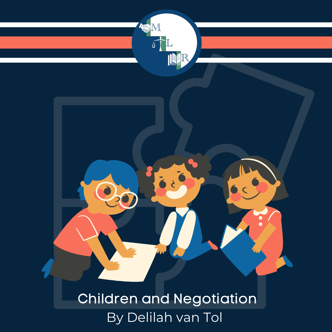 Children and Negotiation