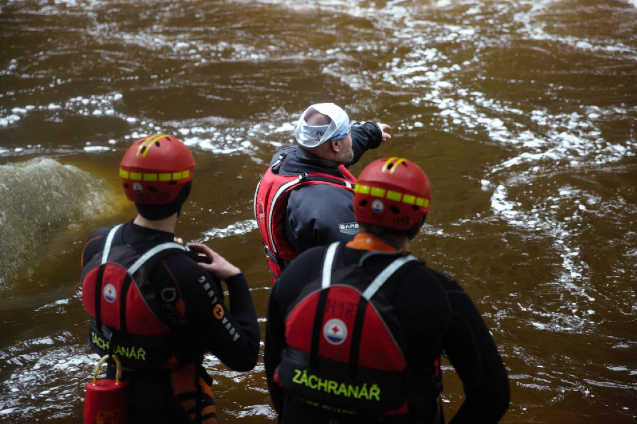 Huawei / Water rescue / Shooting on location