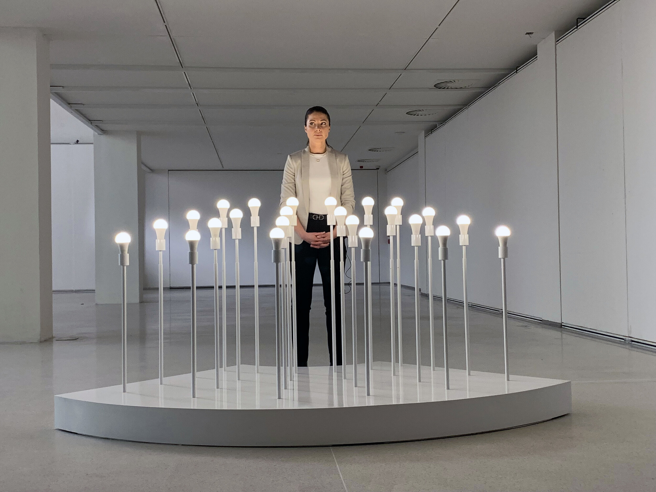 Setdesign / Quadrant light object / Build on location