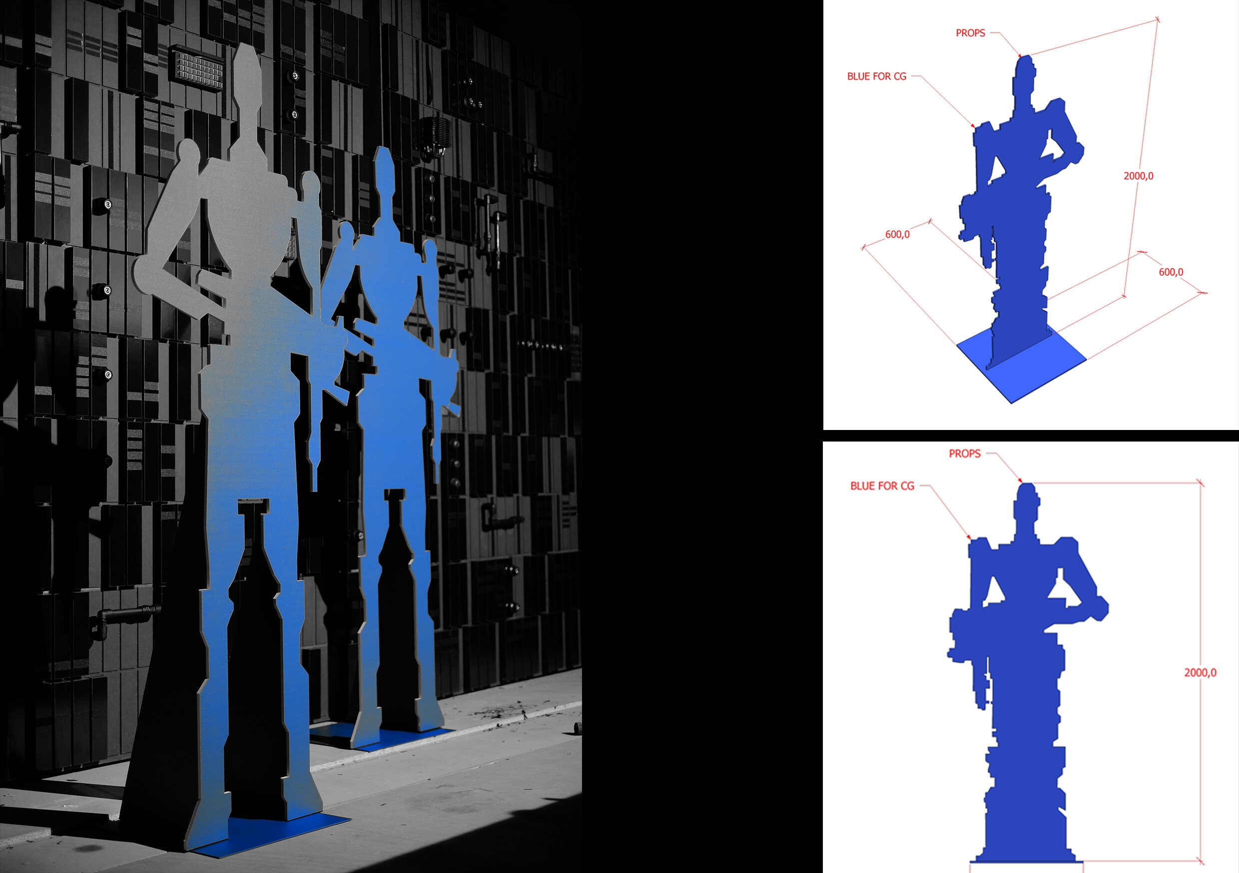 Setdesign / 3d Layout / Build in studio
