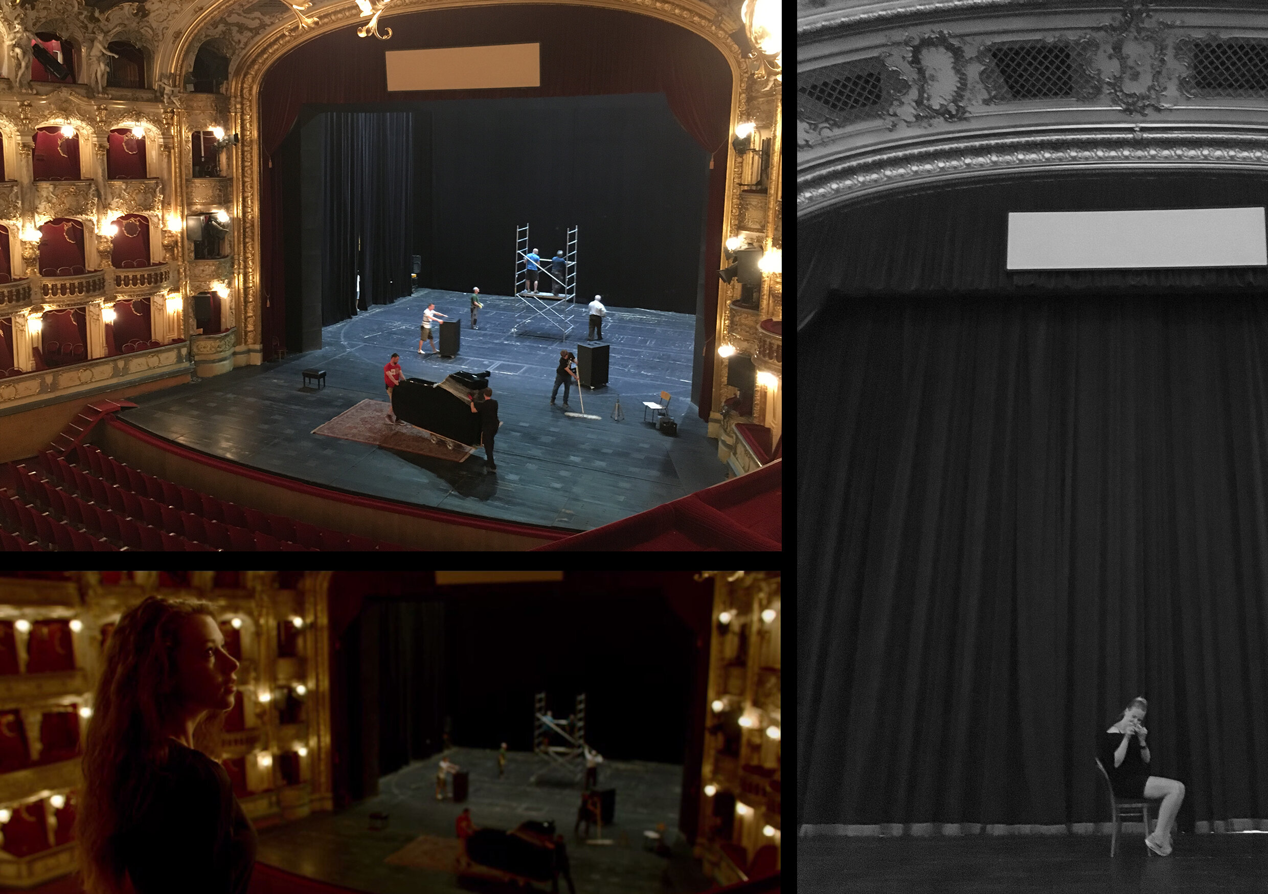 Setdesign / Concert hall / Build on location