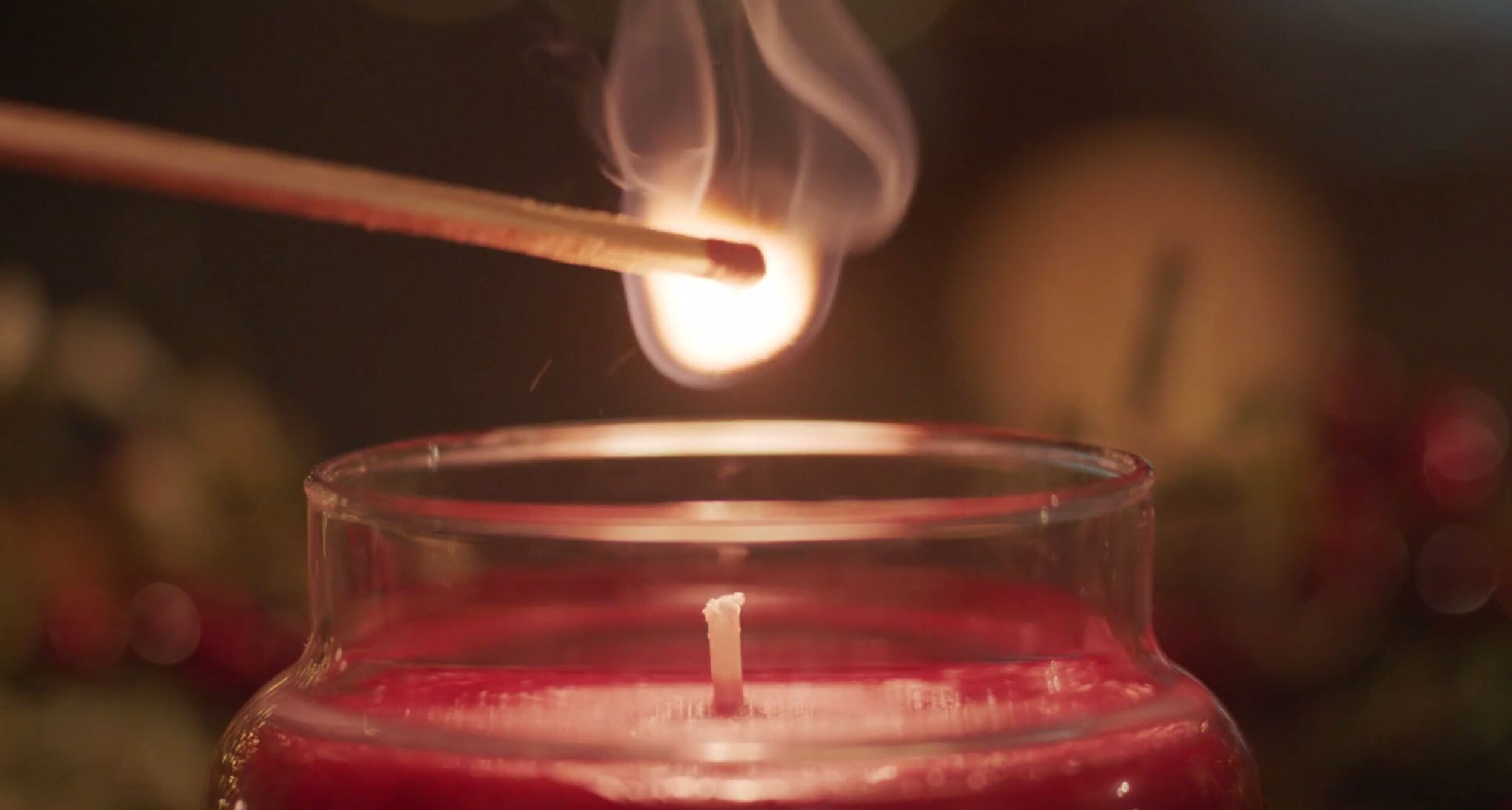 Yenkee Candle / Chrismas / Making off / Video