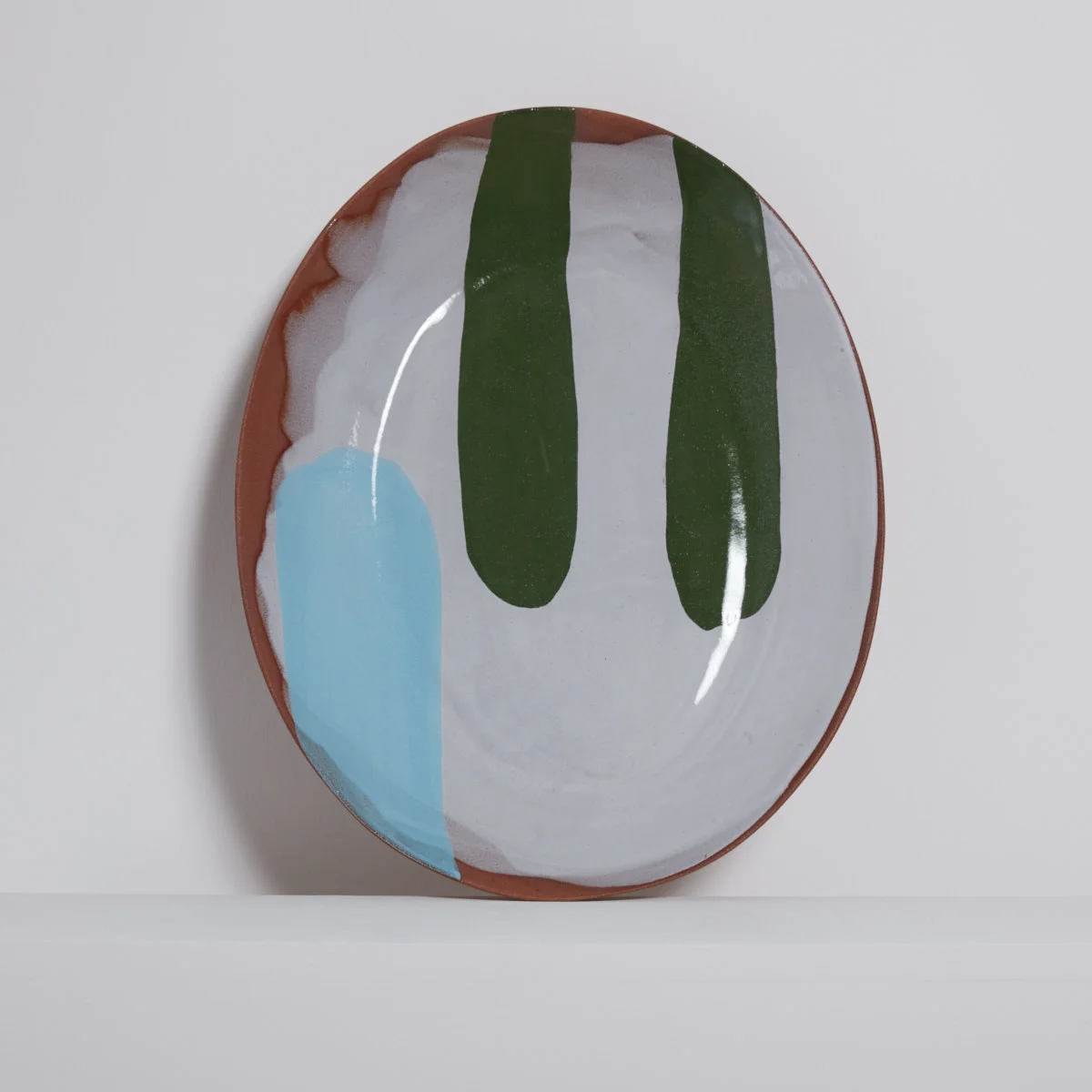 Copy of LARGE OVAL BOWL SK02