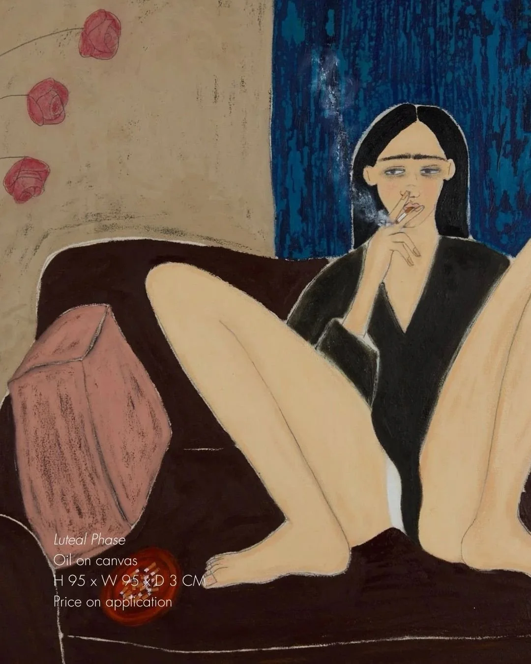 Luteal Phase, A Reason, A Season or a Lifetime &amp; Hallway available for purchase and hire at M.A.H Gallery. 

For pricing and availability please email enquiries@mah-gallery.com

#mahgallery #mahgallery_london #contemporaryart #painting #gallery