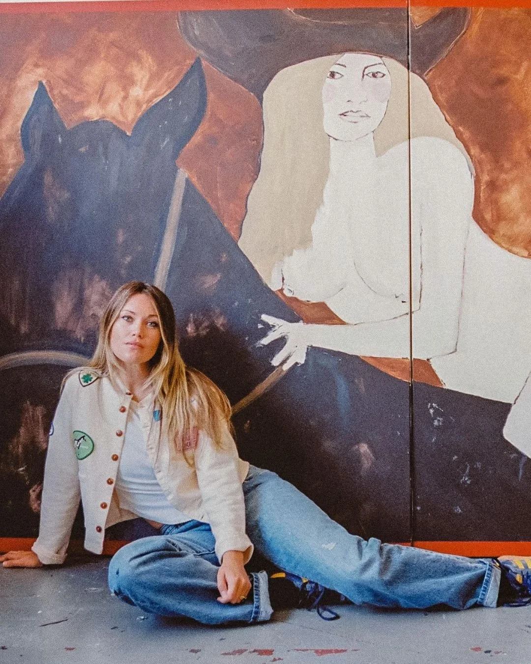 Introducing Kara Rose Marshall &bull;

An English mixed-media artist and founder of Tuft luck Studio. 

Known for her hand-tufted rugs and water colour paintings she draws inspiration from 1970s pop culture and the Wild West. Her work features earthy