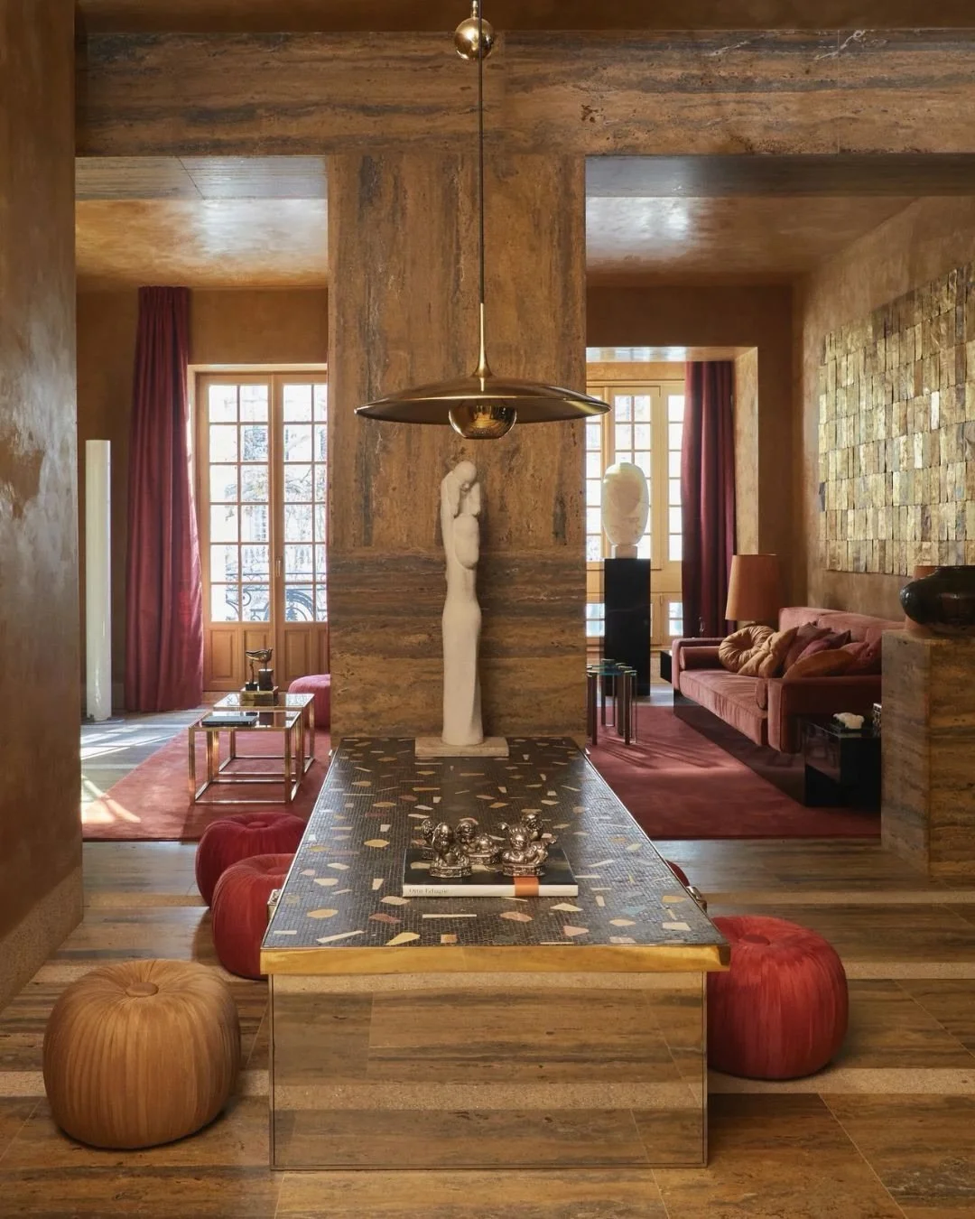 M.A.H Inspo &bull; 

Every corner a curated conversation.

Casa Josephine turns this Madrid apartment into a dialogue between light and surface. 

Polished stucco marries chromatic textiles to create depth and reflection, where optical illusions shap