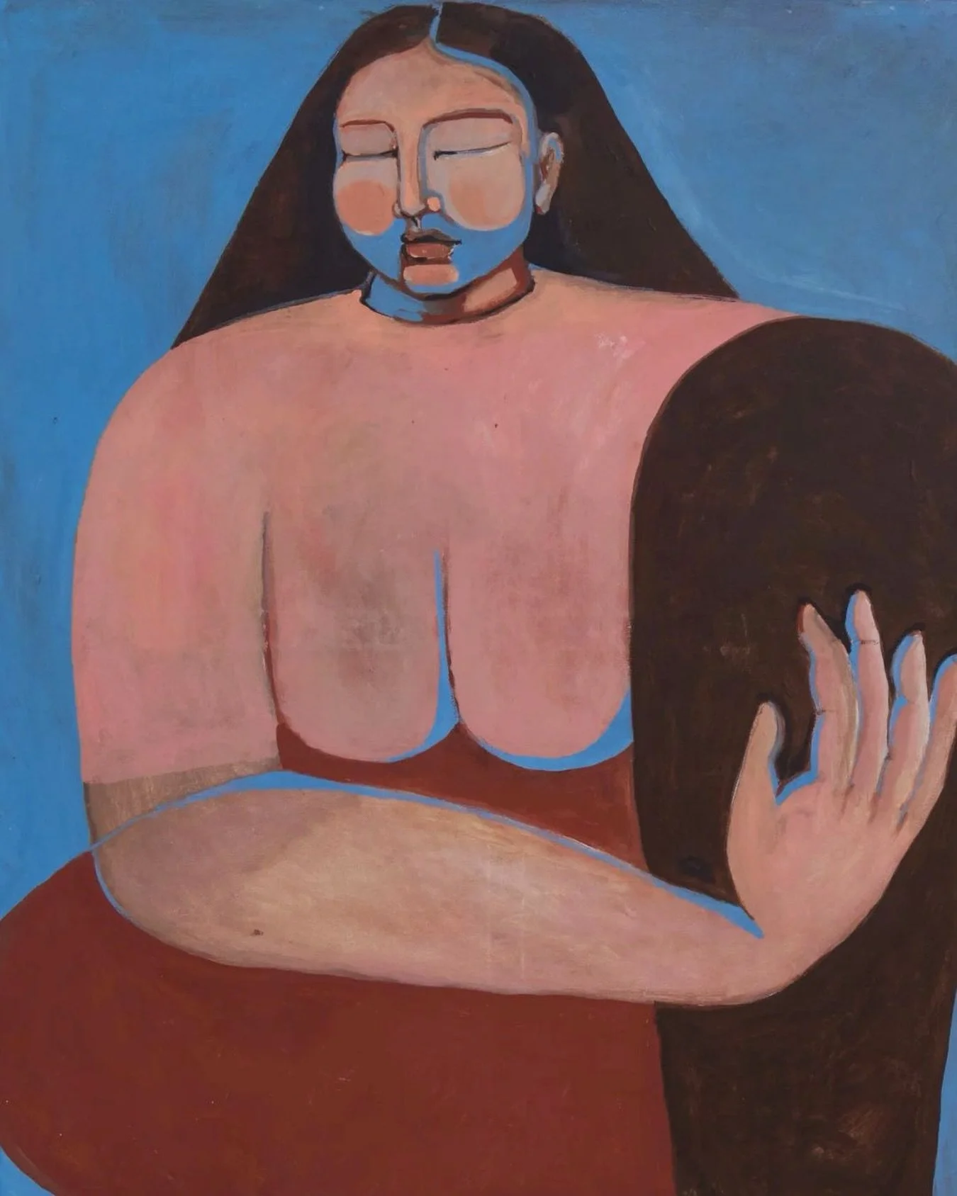 Namaste by Josefin Tolstoy 

Acrylics and mortar on cotton canvas

100 H x 81 W cm

For pricing and availability please email enquiries@mah-gallery.com or click the link in our bio. 

#mahgallery #mahgallery_london #painting #contemporaryartwork #fig