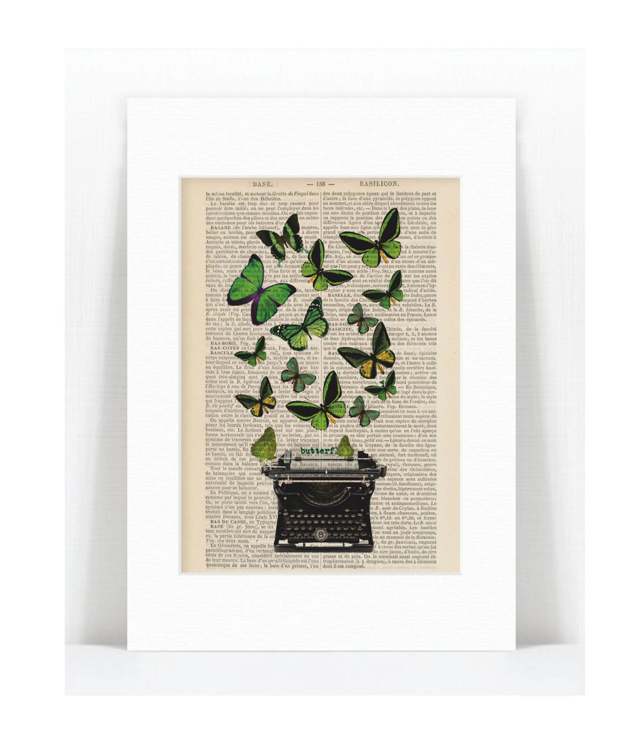 green butterflies typewriter.jpg