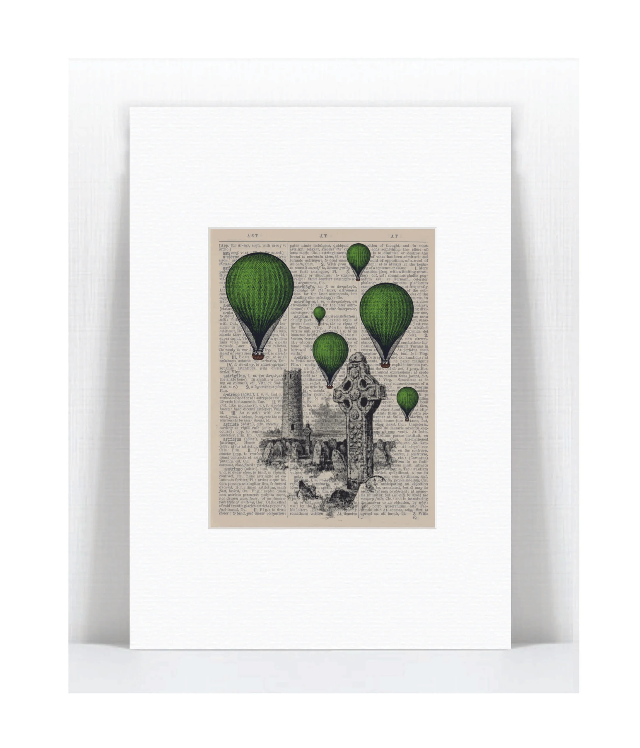 green balloons over celtic cross.jpg