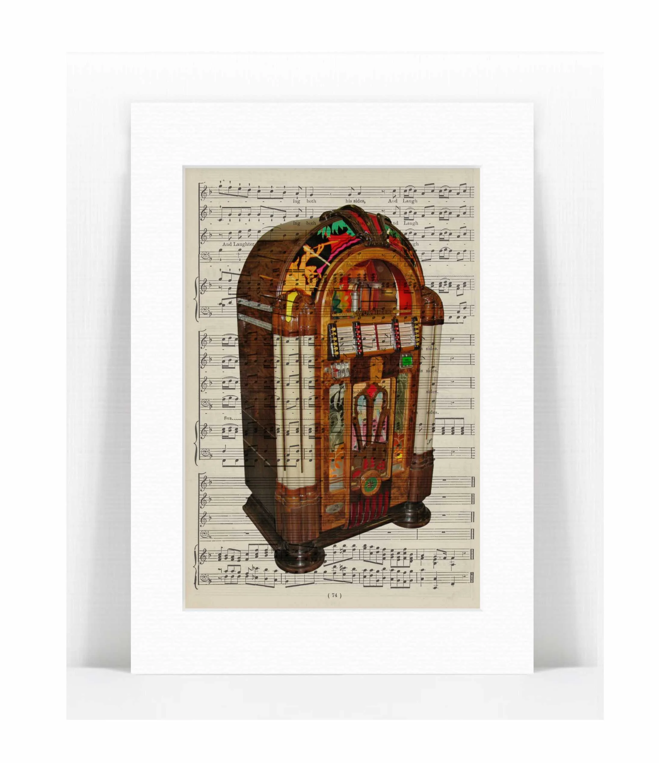 Jukebox Print — PAT BYRNE PRINTS