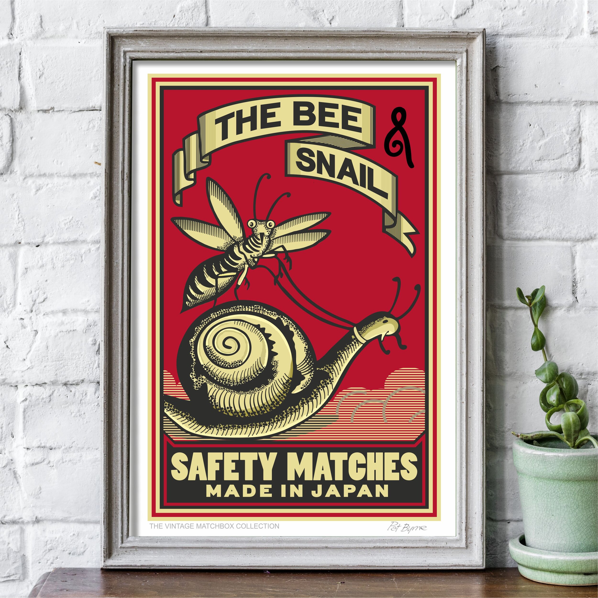 bee and snail framed.jpg