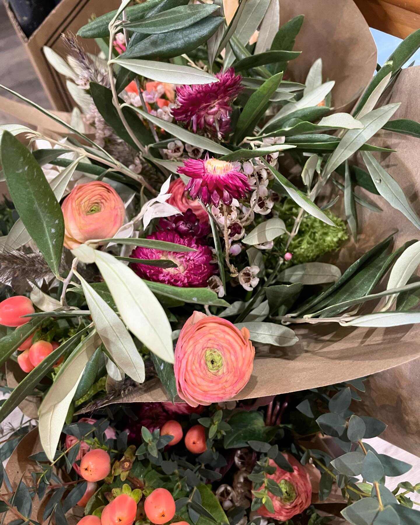 Very pro buying yourself (or someone else) flowers! Grab and go bunches by @muse.morethanflowers in the shop until they&rsquo;ve all gone xxx