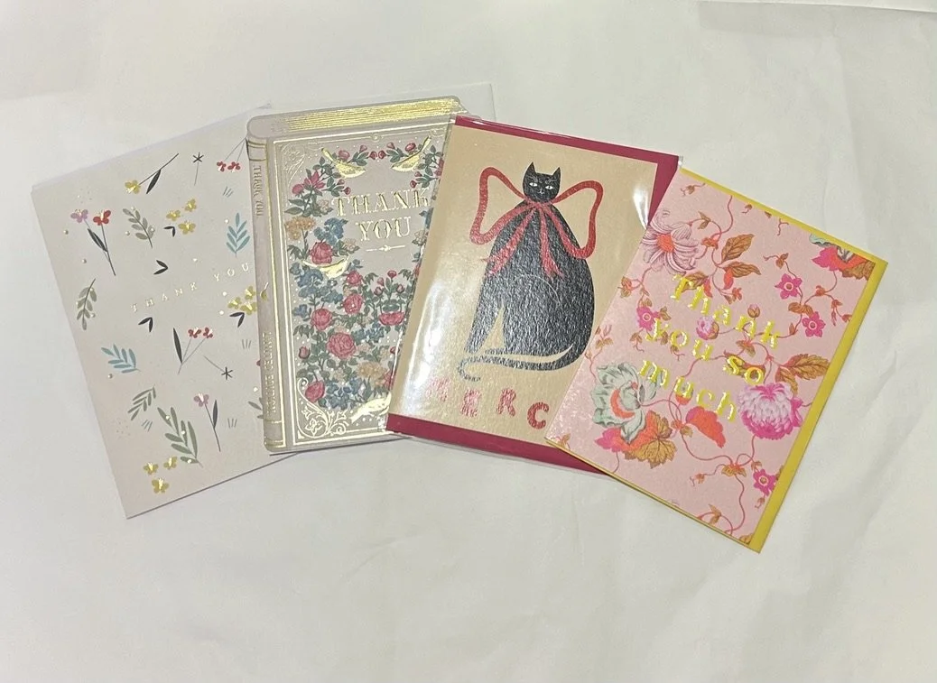 The joy of a handwritten card